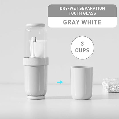 Toothbrush Cup with Cover, Travel Toothbrush Case Portable Toothbrush Holder