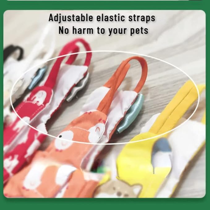 Bird Flight Suits Diapers for Monk Parakeets, Conures, Lovebirds, Cockatiels Flight Suits, Parrot Clothes, Bird Training Nappy Suit Liners Clothes (X-Small,Yellow-A)
