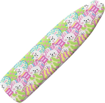Sprowallow Cartoon Rabbit Ironing Board Covers Silicone Coating 15x54 inch