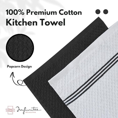 Infinitee Xclusives 100% Cotton Kitchen Towels