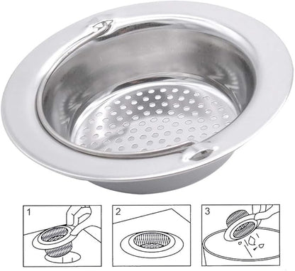 2 Pack Upgrade Kitchen Sink Strainer