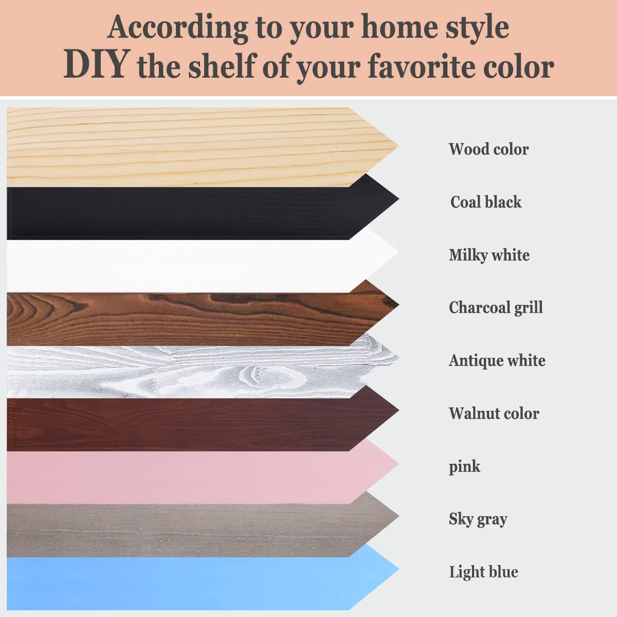 MBYD 24 Inch Floating Shelves Natural Wood Set of 3, Wall Mount Picture Ledge Wooden Wall Shelf for Home Decoration Nursery Book Shelves for Bedroom, Living Room, Office, Kitchen, 3 Same Dimensions