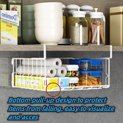 Under Shelf Basket Storage 2Pack