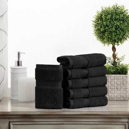 Superior Solid Egyptian Cotton Face Towel Set