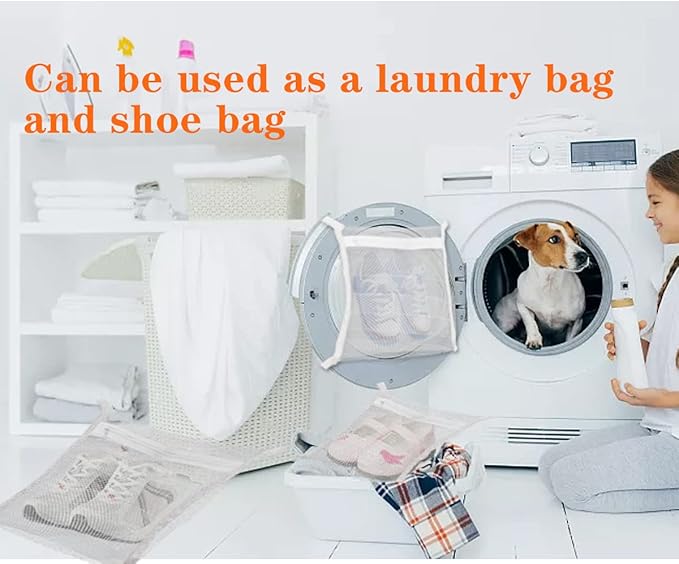 2Pack Sneaker Dryering &Washing Machine Bag, Dryer