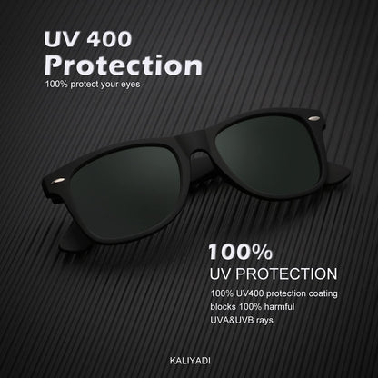KALIYADI Sunglasses Men Polarized Sunglasses for Mens and Womens, Unisex Sun Glasses for Driving and Fishing, Retro Sun glasses UV Protection (G15/Tortoise G15/Brown)