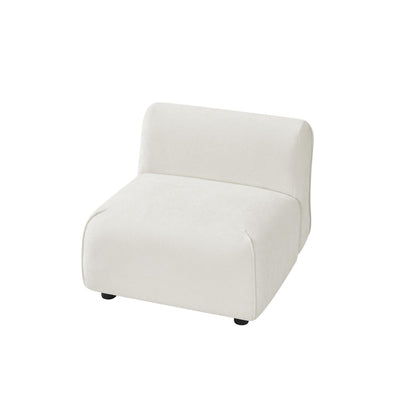 Christopher Knight Home Milio Modern Accent Chair with Ottoman Foot Rest, Wooden Frame Club Chair and Ottoman, Comfy Living Room Lounge Chair with Coffee Table, Single Sofa and Footstools, Beige