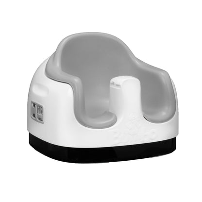 Bumbo 3-in-1 Multi-Seat for 6 to 36 Months, Travel Baby Feeding & Play Floor Seat, All-in-One Portable Booster with Tray & Toddler High Chair, Cool Grey