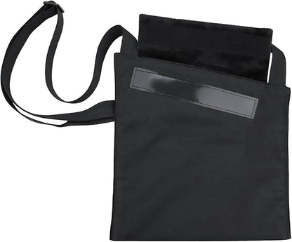 Breathable Snake Carrier Bag for Travel - Escape-Proof Canvas Reptile Transport Bag with Adjustable Strap & Fleece Lining, Ideal for Ball Pythons, Vet Visits, Camping