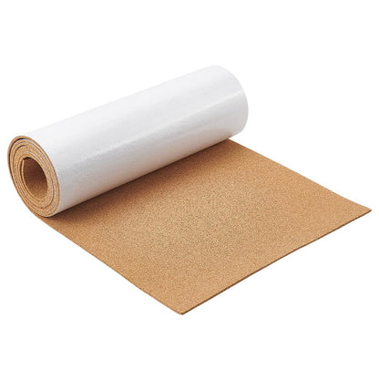 BENECREAT 78.7x11.8inch Self-Adhesive Burlywood Cork Rolls, 3mm Cork Sheets, Cork Board Mats, Coasters, DIY Handicrafts