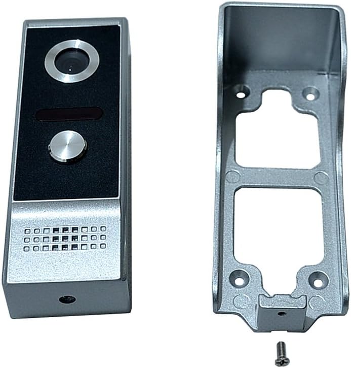 Wired Video Intercom System, 7 Inches Video Doorbell Door Phone System, HD Camera Kits Support Unlock, Monitoring, Dual-Way Intercom for Villa Home Office Apartment