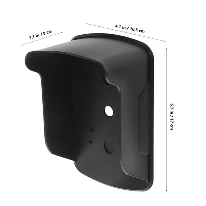 FAVOMOTO Waterproof Doorbell Cover, Outdoor Plastic Doorbell Chime Protector Rainproof Door Lock Security System Shield For Attendance Machine Fingerprint Device