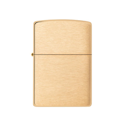 Zippo Lighter Solid brass with brushed finish