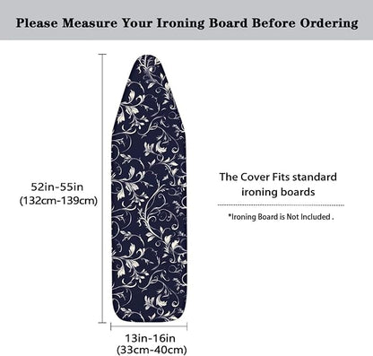 Vintager Floral Print Ironing Board Cover