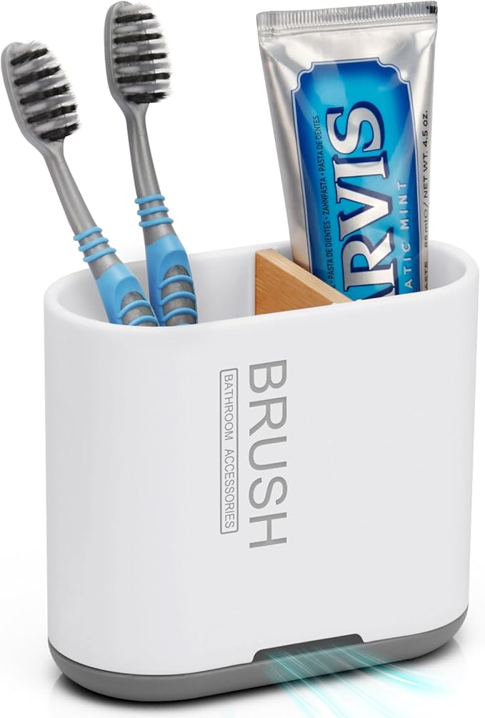 Toothbrush and Toothpaste Holder