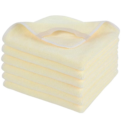 SINLAND Microfiber Facial Cloths Fast Drying Washcloth 12inch x 12inch