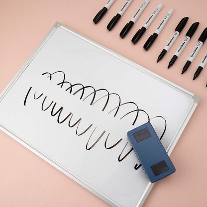 Dabo&Shobo Dry Erase Markers, （80 Count, Black,Chisel Tip）-White Board Markers/Pens ，Very Suitable for Writing on The School、 Office 、Home Dry Erase whiteboard Mirror Glass…