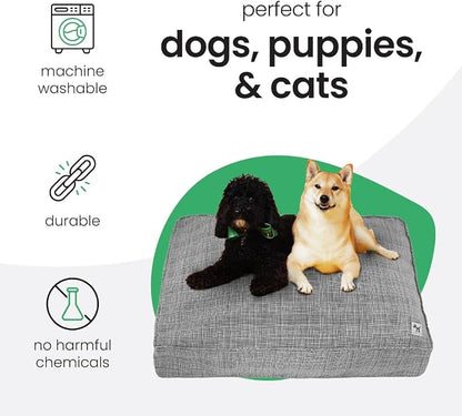 Molly Mutt River Dog Bed Duvet Cover, 100% Cotton Canvas Cover for Dog, Puppy, or Cat Bed, Durable, Washable, and Free of Harmful Chemicals, Medium/Large, 27"x36"x5"
