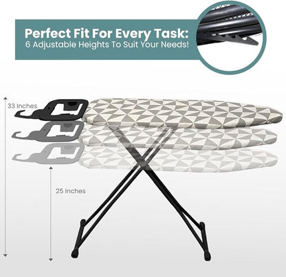 Compact Ironing Board Foldable | Hanging Iron Board