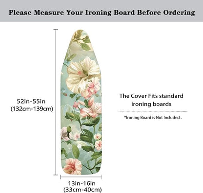 Flowers Floral Iron Board Cover