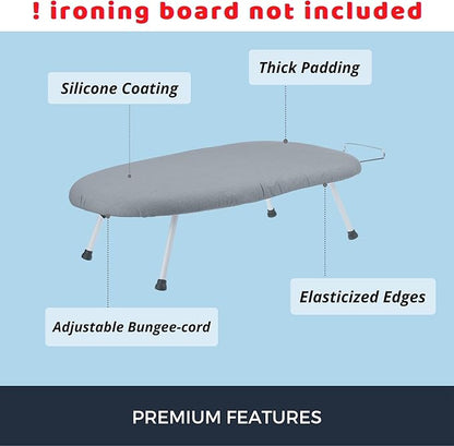SAVUK 12 X 30 inch Smart Table top Ironing Board Cover and Pad