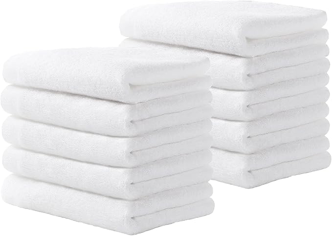 Yoofoss Luxury Washcloths Towel Set 10 Pack Baby Wash Cloth