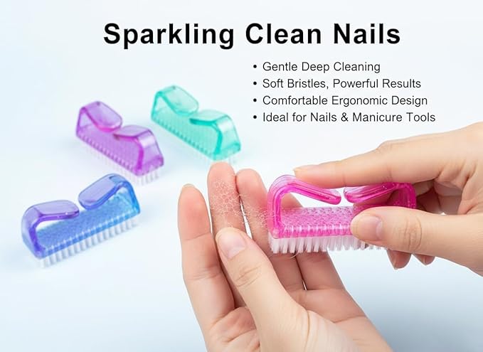 3Pcs Different Kinds of Fingernail brush