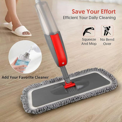 Spray Mops for Hardwood Floors Cleaning: MEXERRIS Falt Mop
