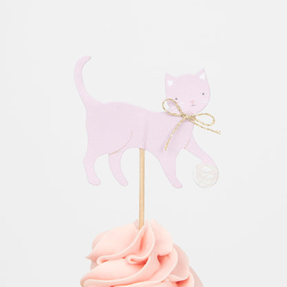 Meri Meri Cute Kittens Cupcake Kit (Pack of 24)