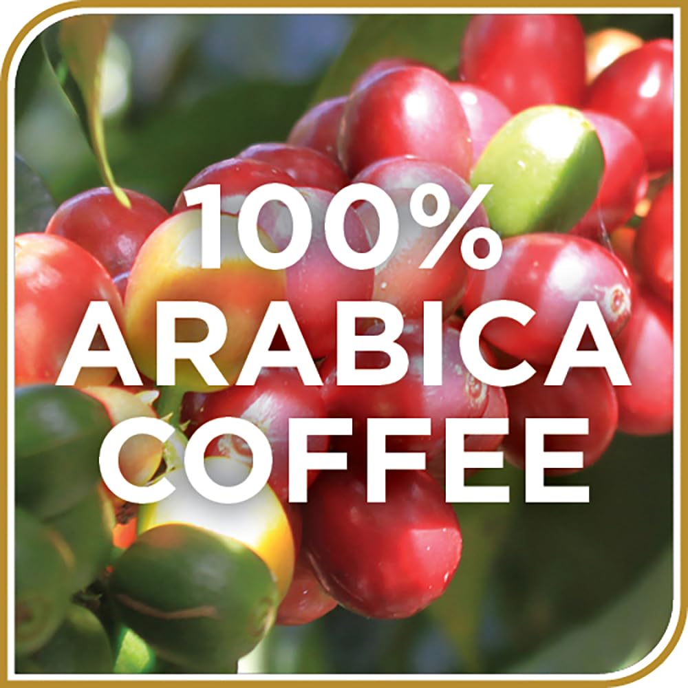 Don Francisco's Kona Blend Whole Bean Coffee, Medium Roast – 100% Arabica,18 oz Bag, Premium Coffee for Drip, Pour Over & French Press