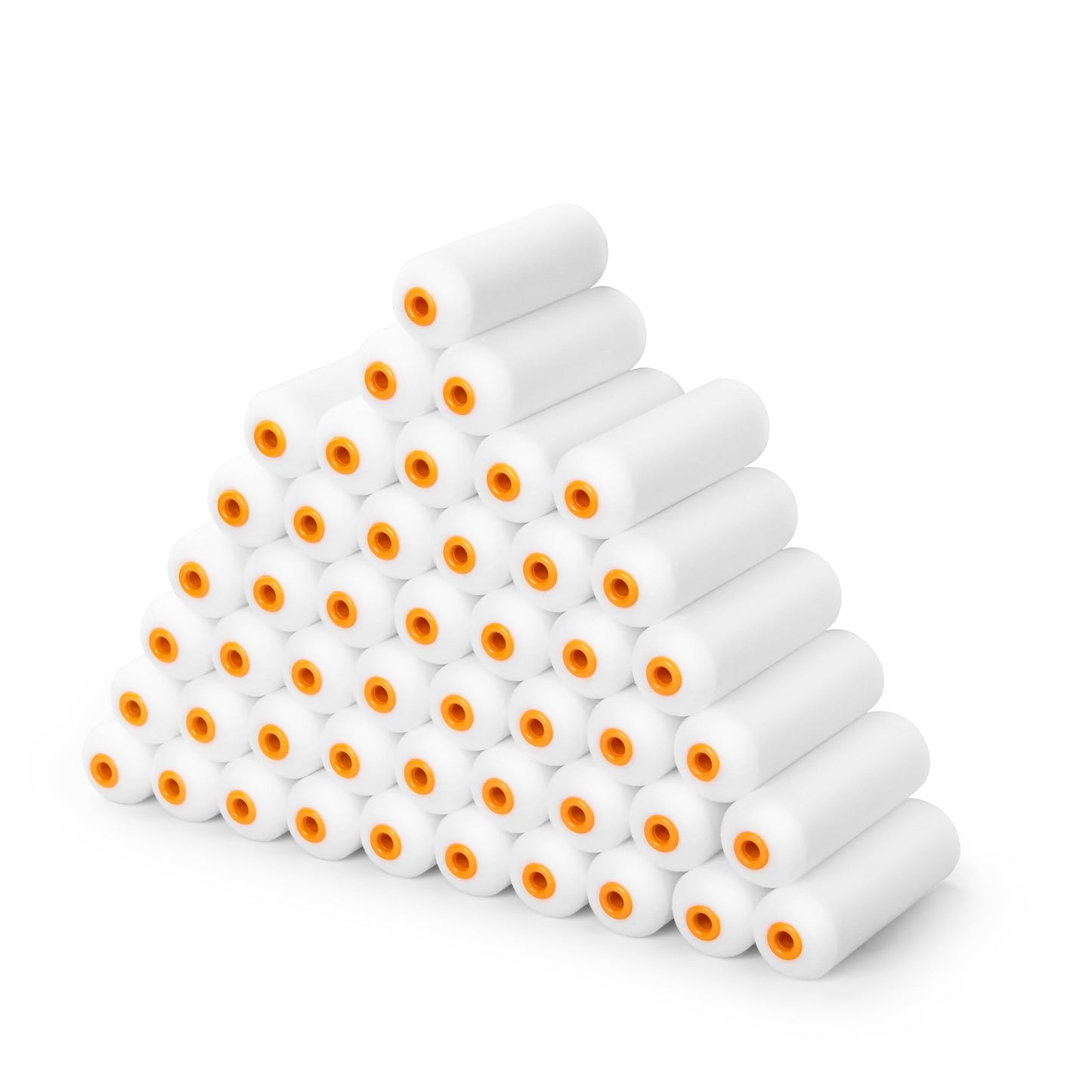 VOOMEY High Density Foam Paint Roller,Paint Roller Covers 6 inch,Small Paint Roller, Sponge Rollers for Painting House,Walls,Ceilings, Doors,Furniture(10 pack)