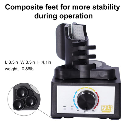 Mini Vortex Mixer, DIY/Model Paint Shaker, Hands-Free, 300~2400rpm, Suitable 10-100ml, Three-Stage Speed, Paint Mix for Lab, Nail Polish, Eyelash Adhesives, Acrylic Paints Mixing, Test Tube