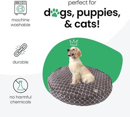 Molly Mutt Medium to Large Dog Bed Cover - Clark Gable Print - Measures 36” x 5’’ - 100% Cotton - Durable - Breathable - Sustainable - Machine Washable Dog Bed Cover