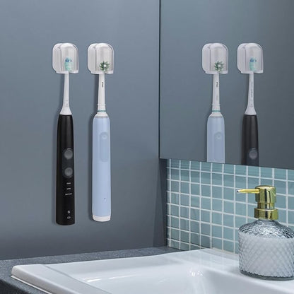 4Pack Toothbrush Holder Wall Mounted