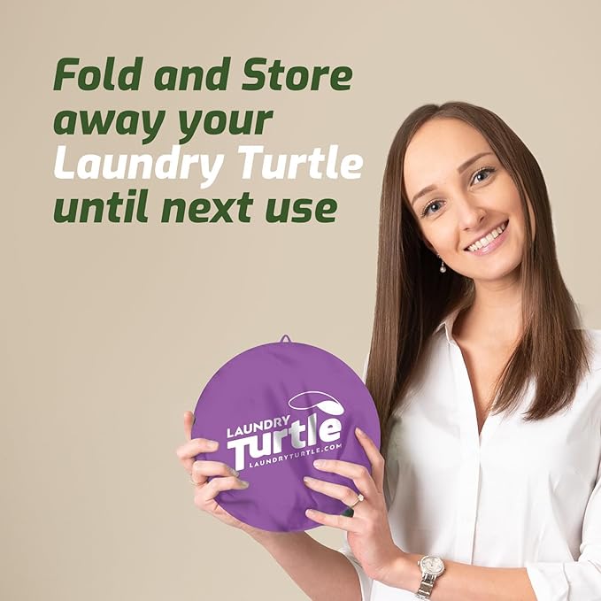 Laundry Turtle Collapsible Laundry Basket | Revolutionary Foldable Laundry