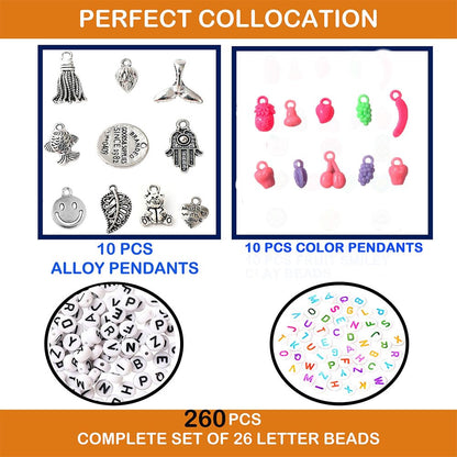 YITOHOP 8800+pcs 4mm 12/0 48 Colors Glass Seed Beads, Charms Bracelet Jewelry Making Beads Kit Gifts for Teen Girls Crafts for Girls Ages 8-12 Holiday Gifts