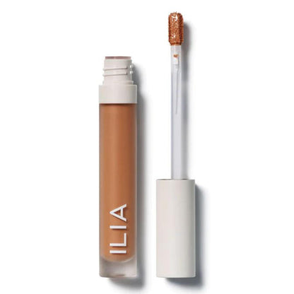 ILIA - True Skin Serum Concealer | Non-Comedogenic, Cruelty-Free, Vegan, Safe For Sensitive Skin, Reduces Appearance of Dark Circles + Blemishes (Arrowroot SC.5, 0.16 oz | 5 ml)
