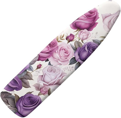 Colorful Rose Ironing Board Cover Elasticized Edges Home Decorations Easy to