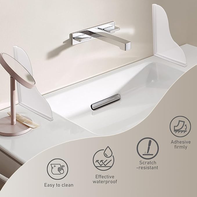 Shower Splash Guard Kit, Large Splash Guards