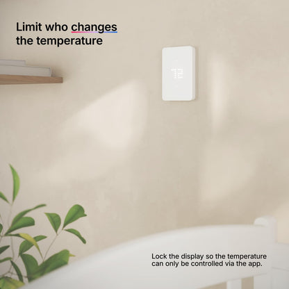 Mysa Smart Thermostat LITE for Electric Baseboard Heater | 120V/240V | 7-Day Scheduling | HomeKit, Alexa, Google | Wi-Fi Programmable | App Control | Save Up to 26% on Heating Costs