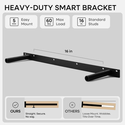 Homeforia Oak Floating Shelves 30 inch Long, High End Solid Real Wood 30inch Floating Shelf for Wall Mounted, Honey Oak Wooden 30in Floating Shelves, Heavy Duty Bracket, 30 X 6.5 X 1.75 in, Set of 2