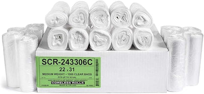 Aluf Plastics 12-16 Gallon Trash Bags-Source Reduction Series Value High