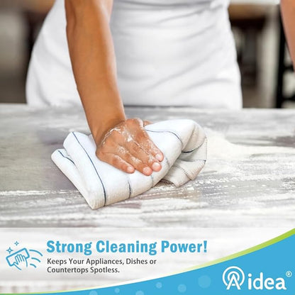 AIDEA Microfiber Kitchen Towels-8PK, Super Soft and Absorbent Dish Towels