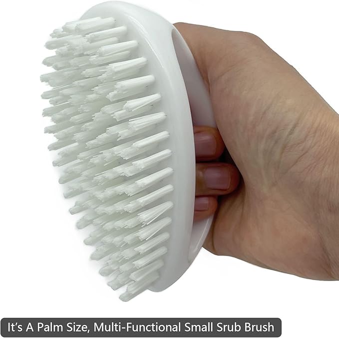 Scrub Brush for Cleaning Scrubbing Heavy Duty Stiff Nylon Bristles Cleaning