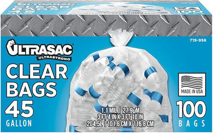 Ultrasac - Recycling Bag, 45 Gallon, 1.1 Mil