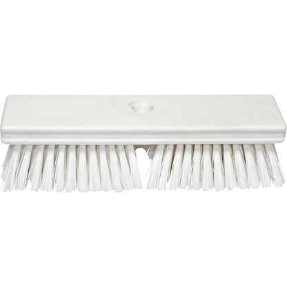 SPARTA Plastic Floor Scrub Brush, Brush Head Only, Deck Brush