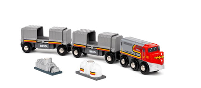 BRIO World – 36089 Trains of The World Santa Fe Train | Wooden Toy Train for Kids Aged 3 Years Up