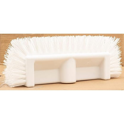 SPARTA Multi-Level Tile Scrub Brush 12" Wide Brush Head, Heavy-Duty Tile