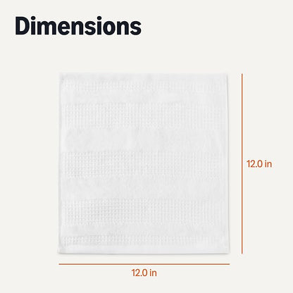 Amazon Basics Organic Cotton Waffle Kitchen Dish Cloths
