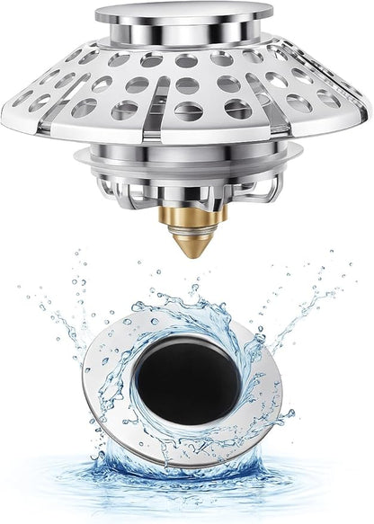 3-in-1 Bathtub Drain Stopper